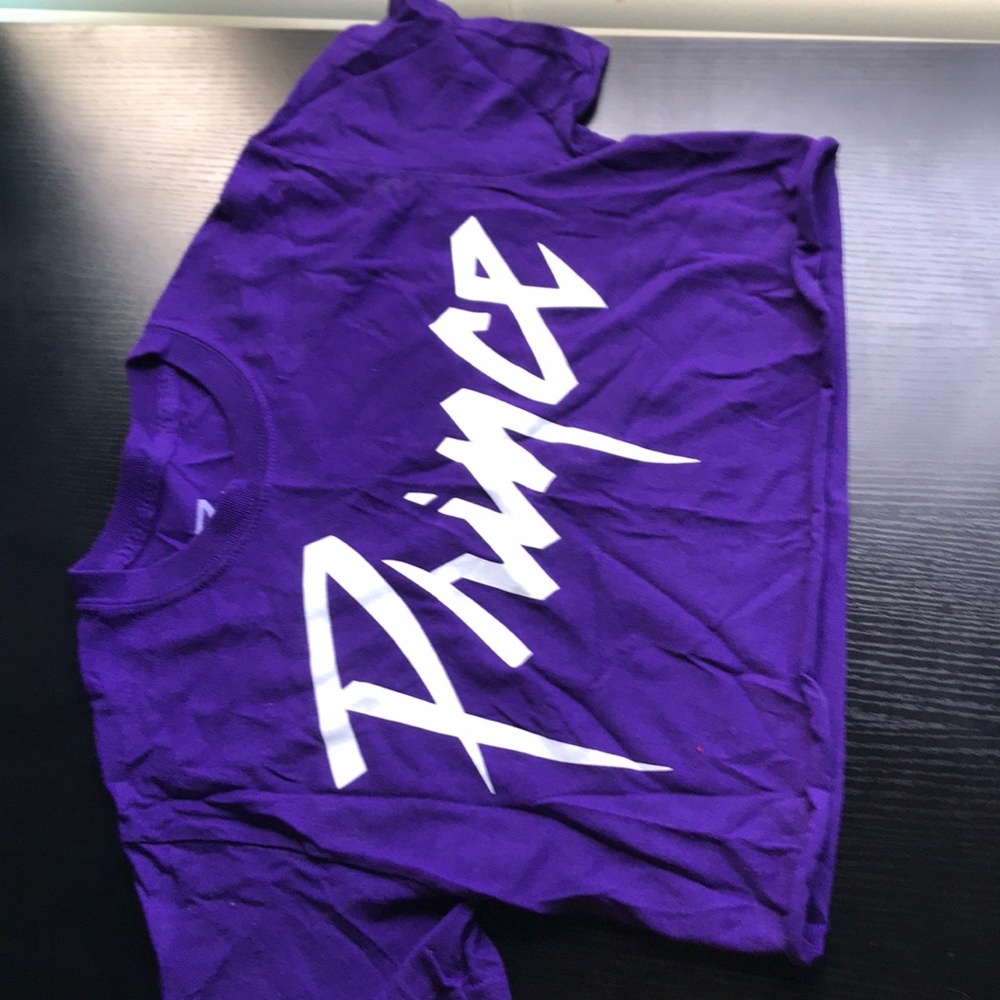 Purple Rain Prince Crop Top